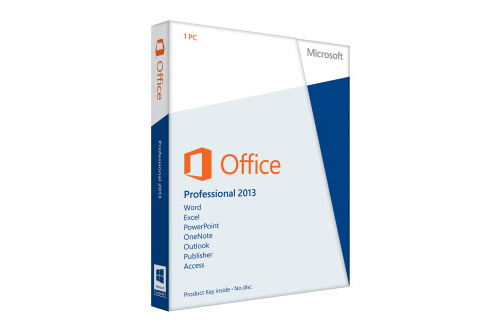 Microsoft Office 2013 Professional Retail
